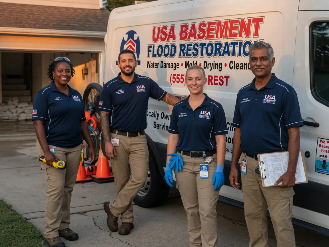 Basement Flood Cleanup company in Minot Afb, ND
