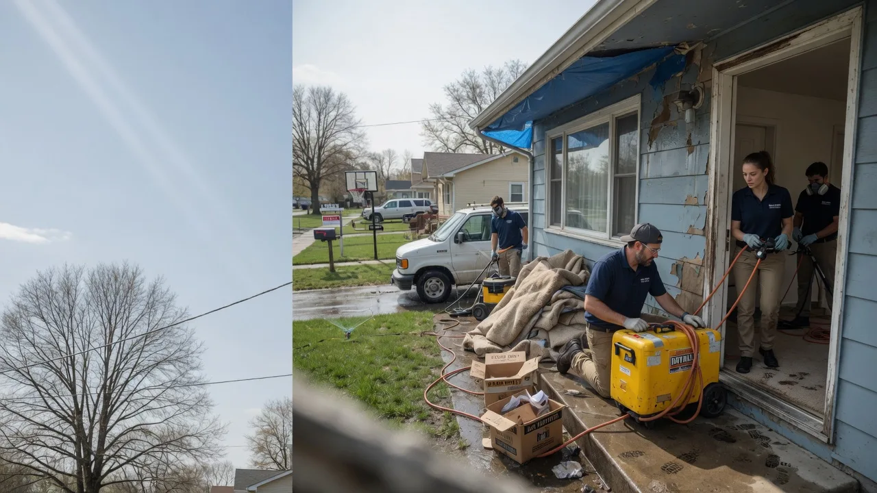 Basement Flood Cleanup in Minot Afb, ND near me